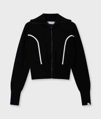 N.Y.A. | 10Days Slim knit Cardigan schwarz S