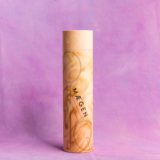 Maegen Salatbesteck Marmoroptik | peach coral