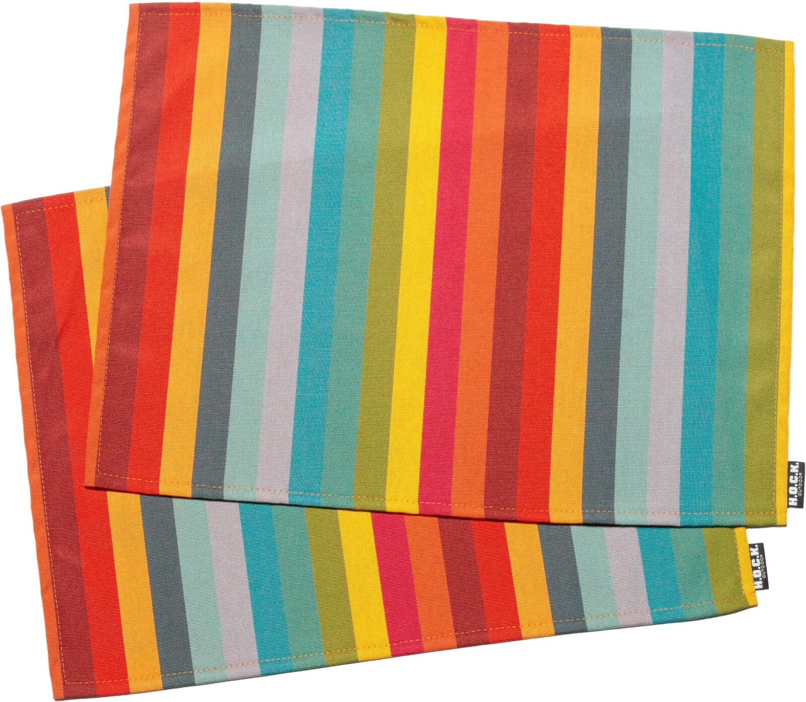 H.O.C.K. Yucatan Outdoor Tischset 2er Set 33x45cm POP multi col. 429