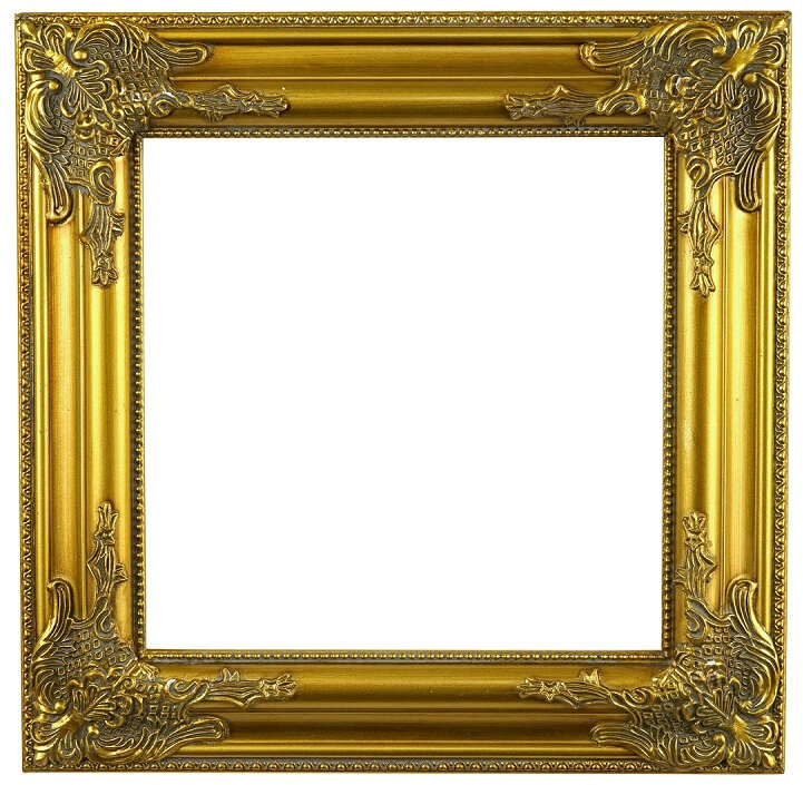 WV Barockrahmen 42x42cm | verschiedene Farben gold