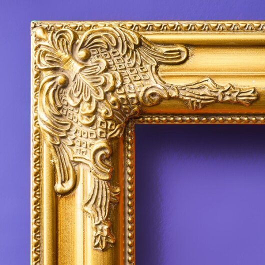 WV Barockrahmen 42x42cm | verschiedene Farben gold