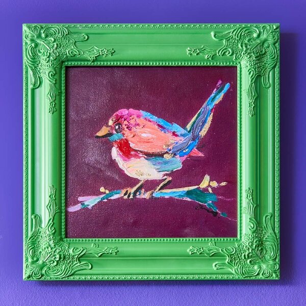 WV Barockrahmen 42x42cm | verschiedene Farben grün