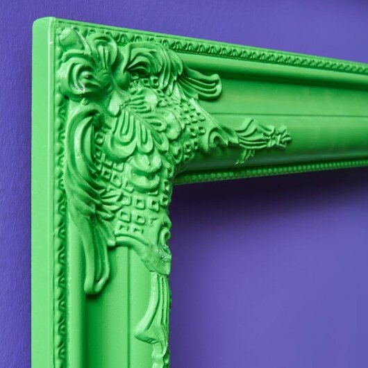 WV Barockrahmen 42x42cm | verschiedene Farben grün