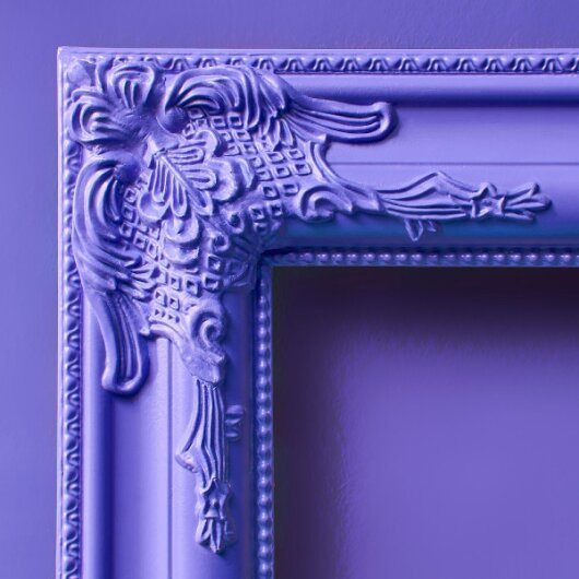 WV Barockrahmen 42x42cm | verschiedene Farben lila