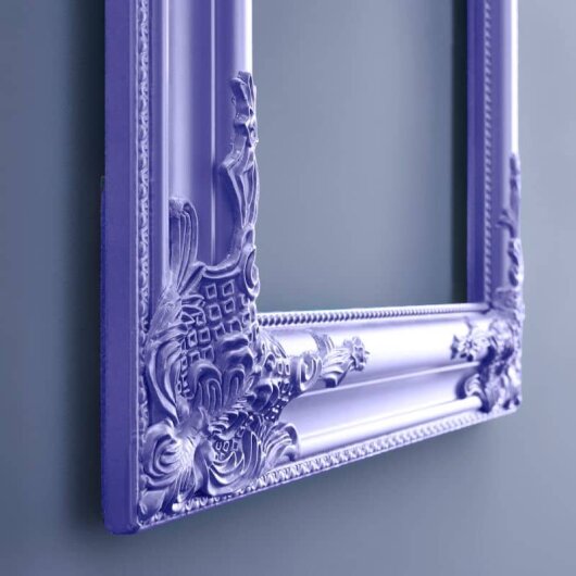 WV Barockrahmen 42x42cm | verschiedene Farben lila