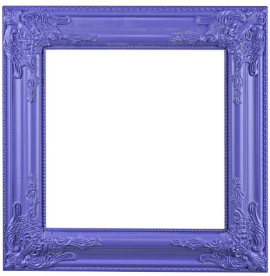 WV Barockrahmen 42x42cm | verschiedene Farben lila