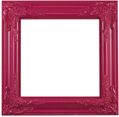 WV Barockrahmen 42x42cm | verschiedene Farben magenta