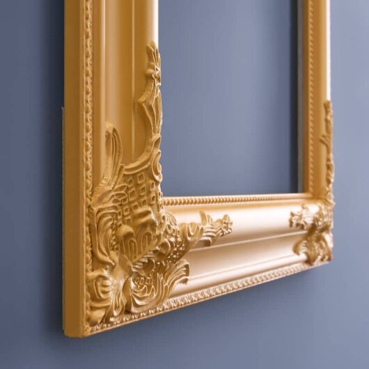 WV Barockrahmen 42x42cm | verschiedene Farben orange