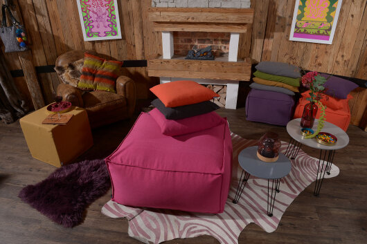 H.O.C.K. Livigno Kissen 40x30cm lila