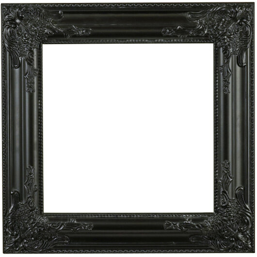 WV Barockrahmen 42x42cm | verschiedene Farben schwarz