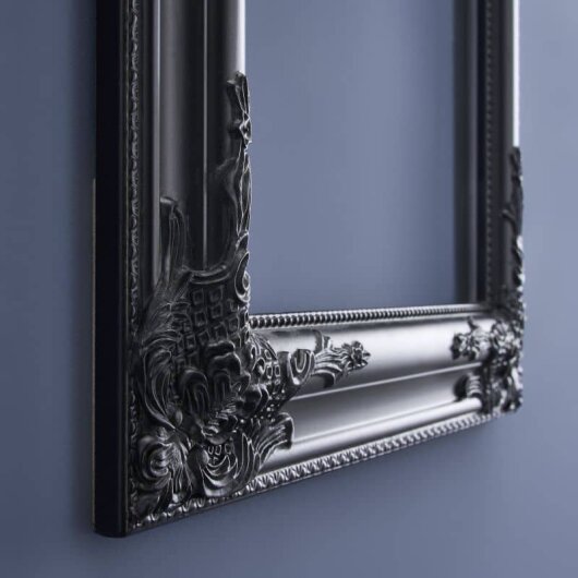 WV Barockrahmen 42x42cm | verschiedene Farben schwarz