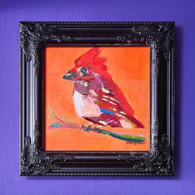 WV Barockrahmen 42x42cm | verschiedene Farben schwarz