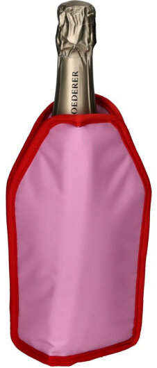 GIFTY Kühlmanschette Weinkühler, The Cheers Club | rosa rot