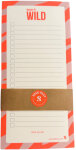 Wild Star To do Liste Block | Zebradesign flieder orange
