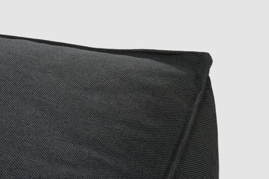 H.O.C.K. Darleen Outdoor Daybed ca. 200x90x40cm (Rückenhöhe ca. 65cm) SAZU Anthrazit-Schwarz