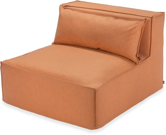 H.O.C.K. Zola Outdoor Lounge Sessel ca. 105x95x35cm (Rückenhöhe ca. 70 cm) SAZU Orange