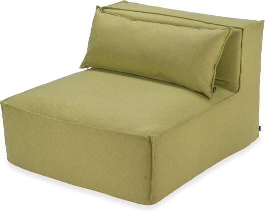 H.O.C.K. Zola Outdoor Lounge Sessel ca. 105x95x35cm (Rückenhöhe ca. 70 cm) SAZU Lime-Green