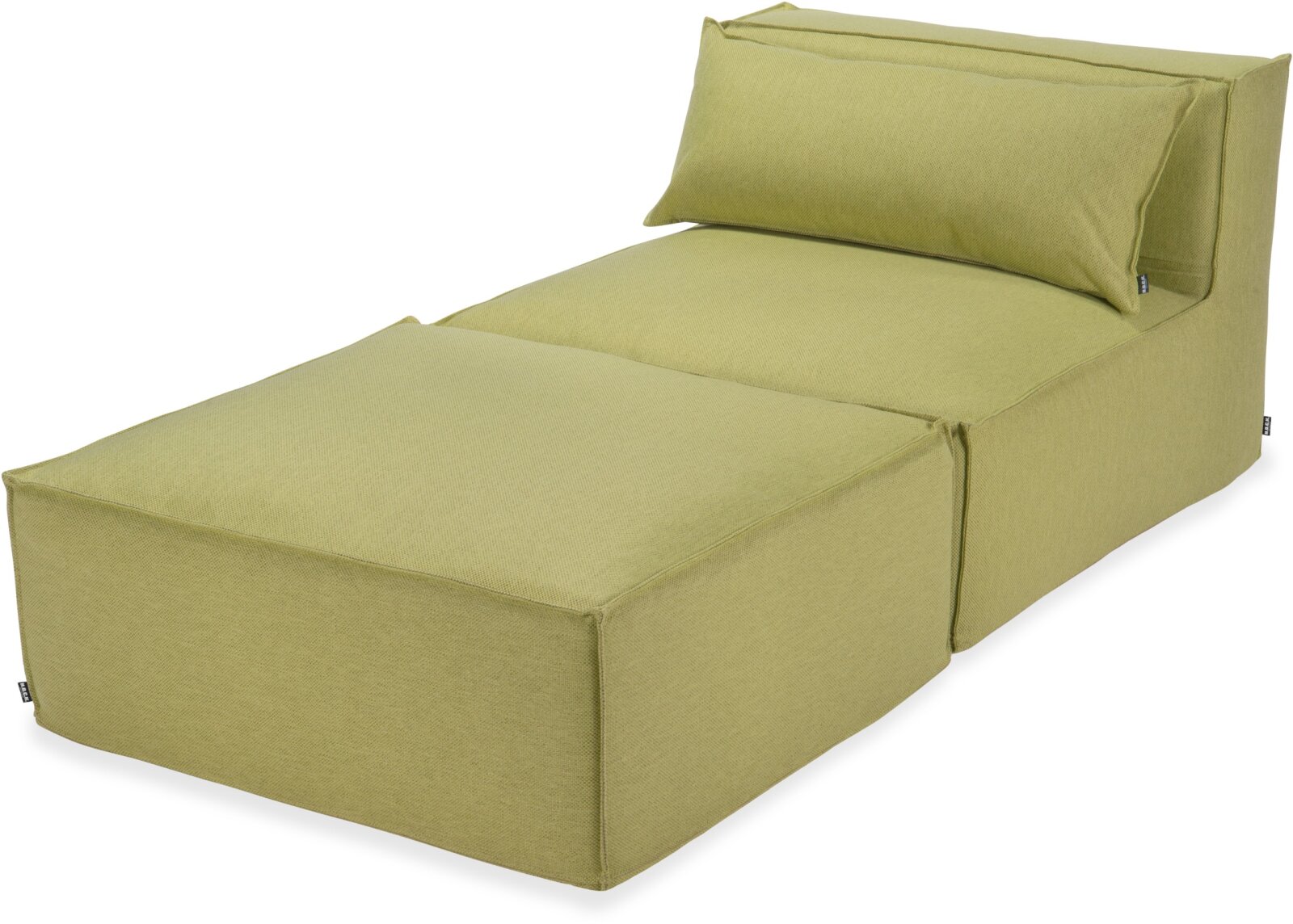 H.O.C.K. Zola Outdoor Hocker Fussteil ca. 95x85x35cm SAZU Lime-Green