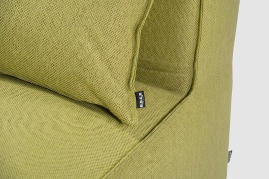 H.O.C.K. Zola Outdoor Hocker Fussteil ca. 95x85x35cm SAZU Lime-Green