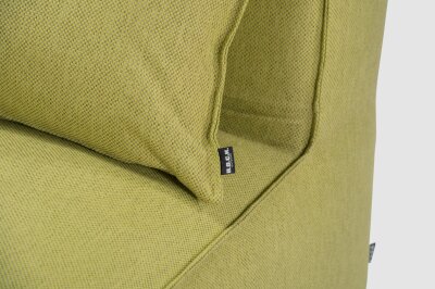 H.O.C.K. Zola Outdoor Hocker Fussteil ca. 95x85x35cm SAZU Lime-Green