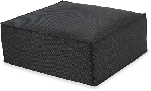 H.O.C.K. Zola Outdoor Hocker Fussteil ca. 95x85x35cm SAZU Anthrazit-Schwarz
