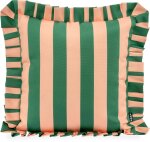 H.O.C.K. Riviera Stripe Outdoor Kissen mit Volant 45x45cm...