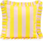 H.O.C.K. Riviera Stripe Outdoor Kissen mit Volant 45x45cm...