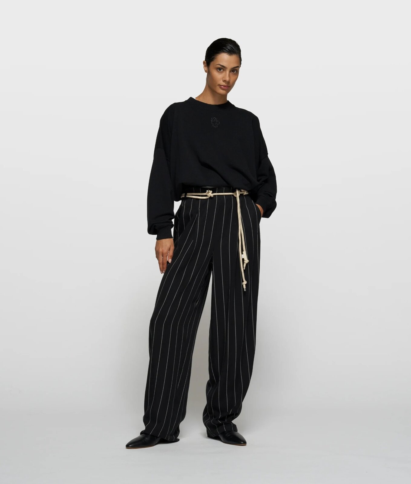 N.Y.A. | 10Days Oversized Sweater schwarz M