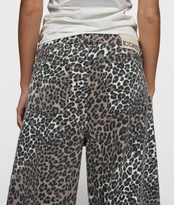N.Y.A. | 10Days Western Hose Leoparden-Muster L