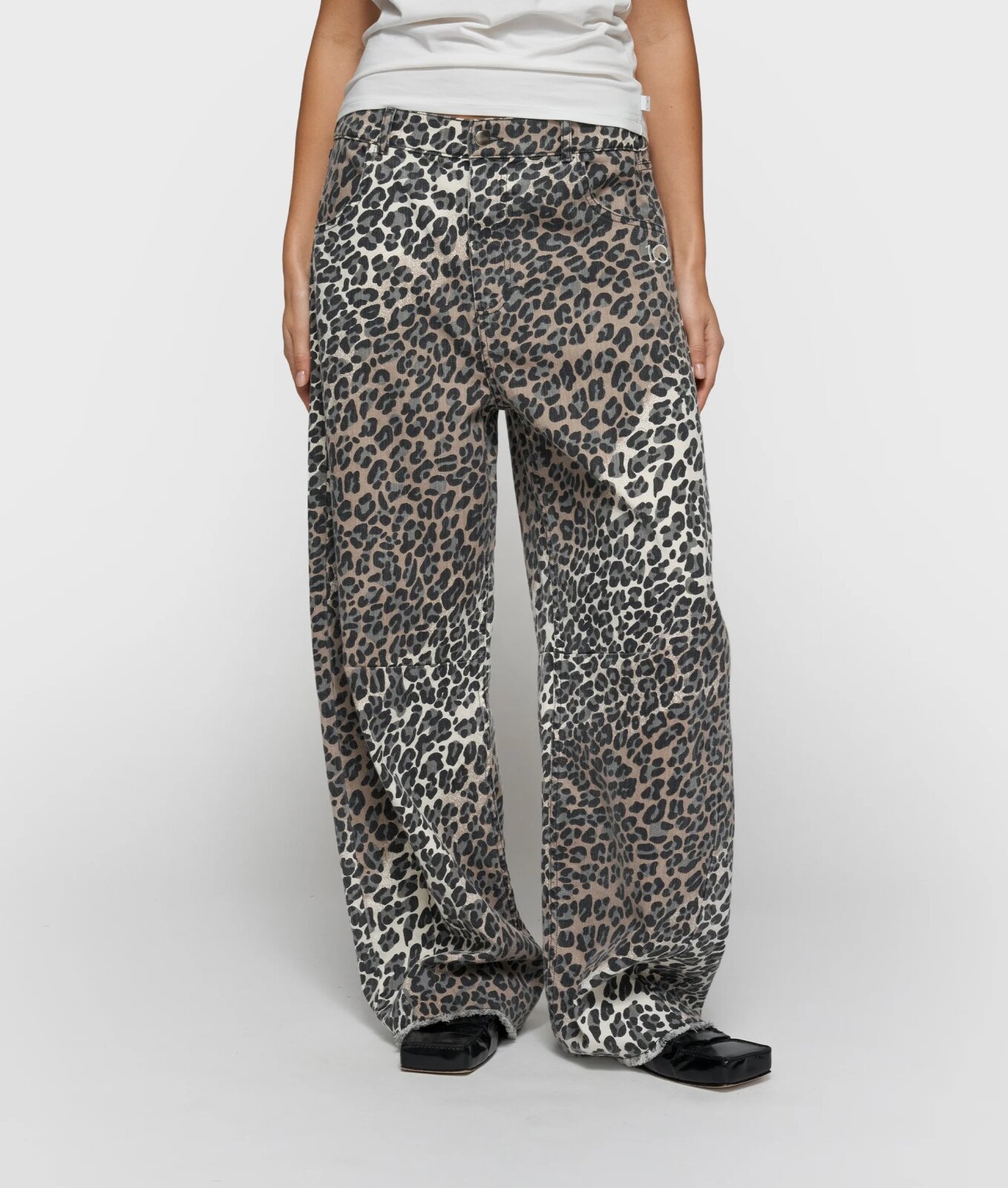 N.Y.A. | 10Days Western Hose Leoparden-Muster M