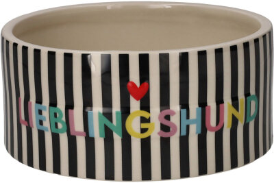 GIFTY Futternapf schwarz weiß...