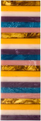 EJA Hackbrett aus resin Multicolor 45x15cm