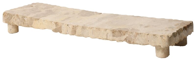 EJA Hackbrett Schneidebrett Marmor beige 53x15x6cm