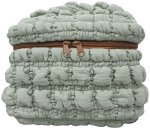 EJA Kosemtiktasche mit Griff mintgrün gesteppt...