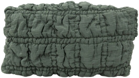 EJA Kosemtiktasche dunkelgrün gesteppt klein ca. 18x9x10cm