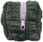 EJA Kosemtiktasche dunkelgrün gesteppt klein ca....