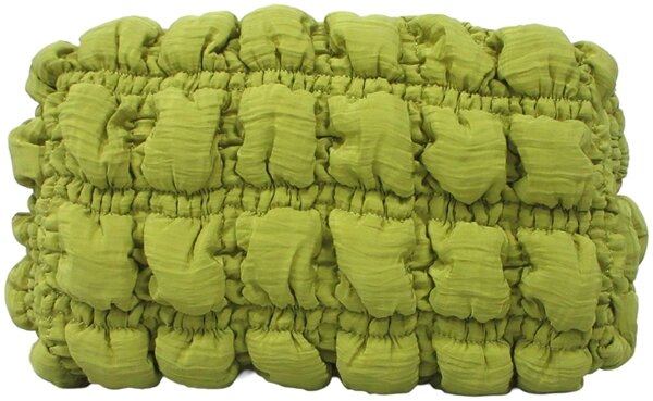 EJA Kosemtiktasche lime gelb gesteppt klein ca. 18x9x10cm