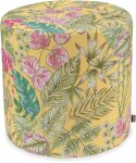 H.O.C.K. Eliza-Bouquet Outdoor Hocker Pouf rund...