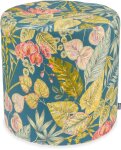 H.O.C.K. Eliza-Bouquet Outdoor Hocker Pouf rund...
