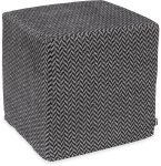 H.O.C.K. Zircono Hocker Cube eckig 45x45x45cm schwarz...