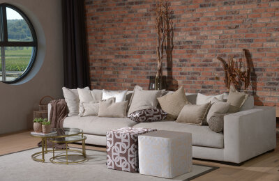 H.O.C.K. Zircono Hocker Cube eckig 45x45x45cm natur -...