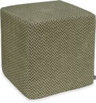 H.O.C.K. Zircono Hocker Cube eckig 45x45x45cm grün...