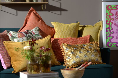 H.O.C.K. Zircono Hocker Cube eckig 45x45x45cm gelb - lime...