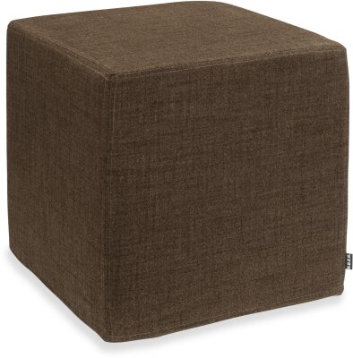 H.O.C.K. Livigno Cube / Sitzwürfel 45x45x45cm braun 100