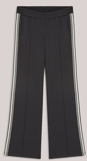 N.Y.A. | Summum Hose Trackpants weites Bein schwarz
