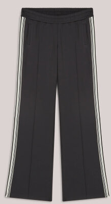 N.Y.A. | Summum Hose Trackpants weites Bein schwarz S