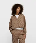 N.Y.A. | 10Days Sweatshirtjacke Track Jacket Trainigsweste dunkelbraun XL