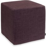 H.O.C.K. Livigno Cube / Sitzwürfel 45x45x45cm lila 702