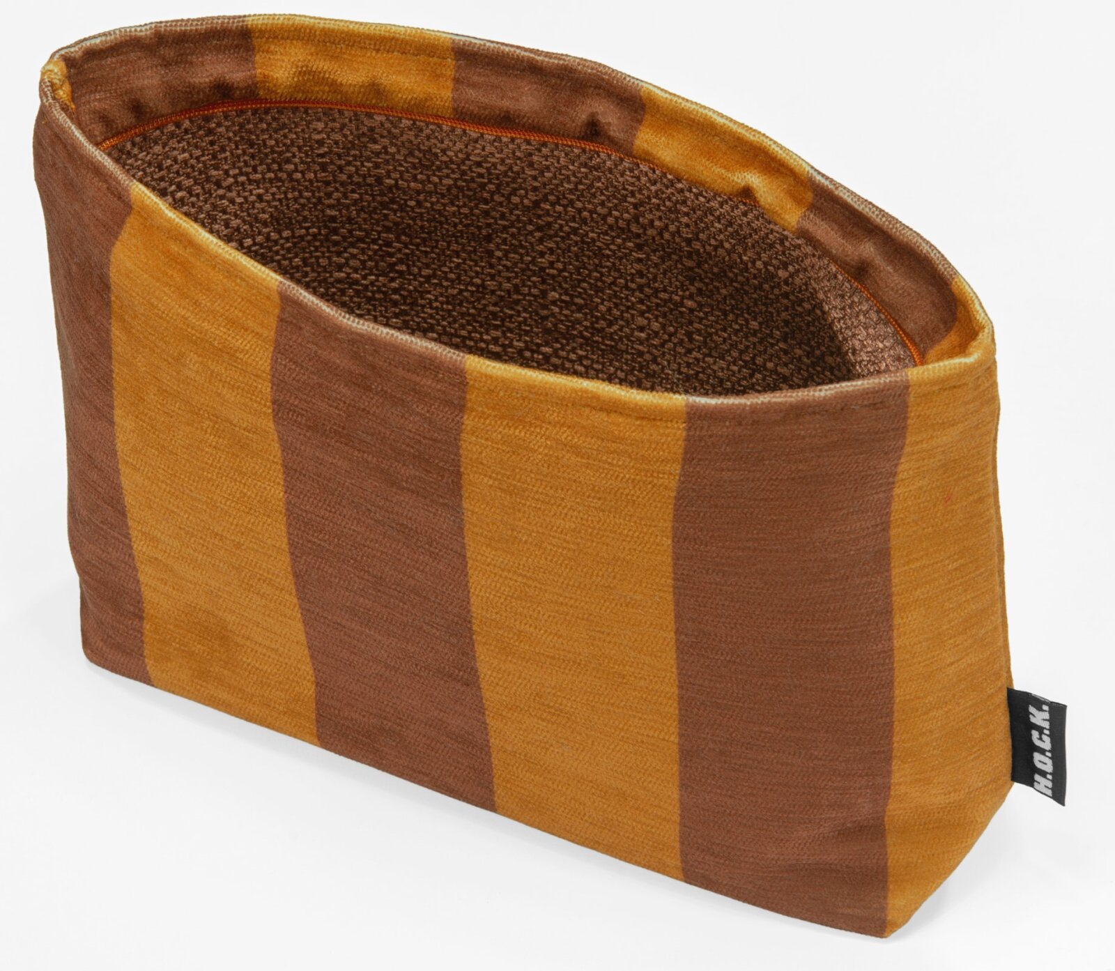 H.O.C.K. Cosmetic Bag COSIMA Kosmetiktasche Kulturbeutel Lucy rost umbra