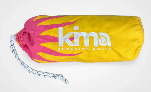 KIMA Strandhandtuch "Vitamine Sea" XXL 180x110cm Mikrofaser